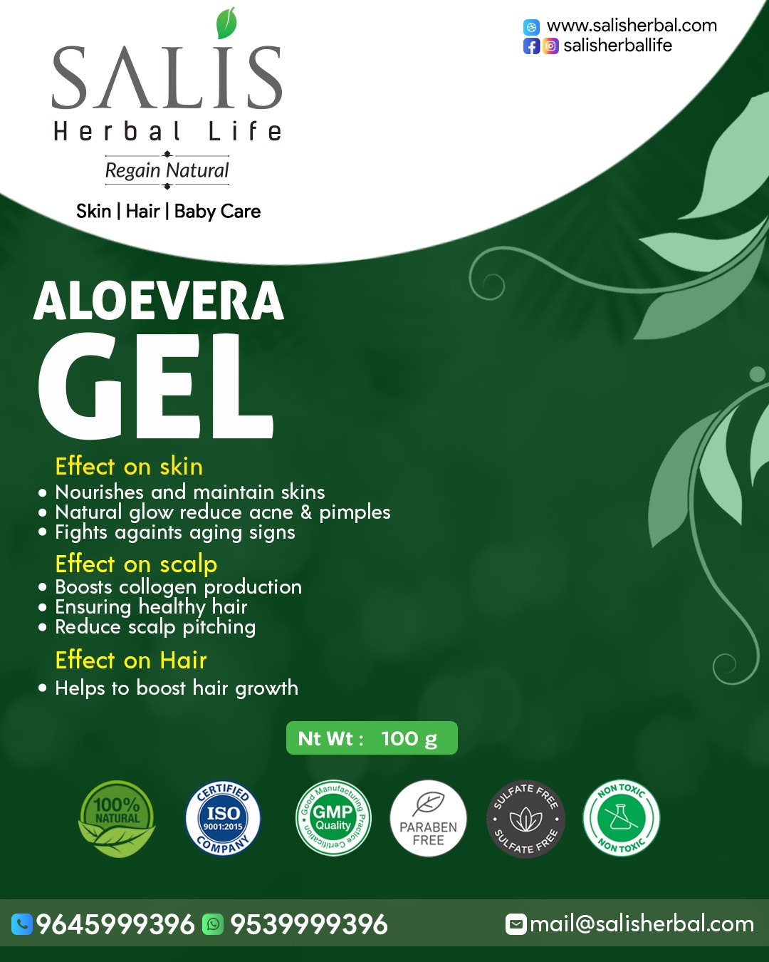 Aloevera Gel - Salis Herbal Life